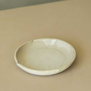 Persimmon Small Plate (Toffee / Lake Green)