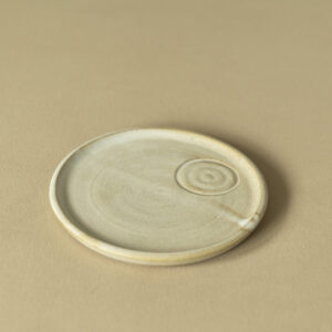Ripples Small plate (Toffee / Black)